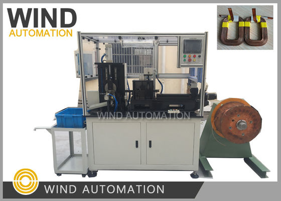 China Máquina automática de enrolamento de motor AC de estação única com material de interligação fornecedor